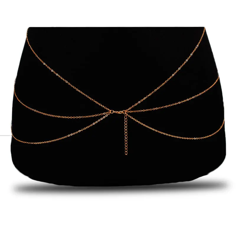 FUN BEAUTY Европейская и американская цепочка для тела ювелирное изделие Женская