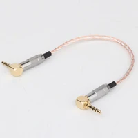 3 5mm to 3 5mm aux cable 8core occ copper silver male to male audio car upgrade headphone cellular phone aux extend cable