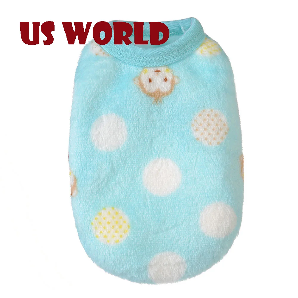 Жилеты для домашних животных кошек собак теплая вязаная куртка щенков одежда
