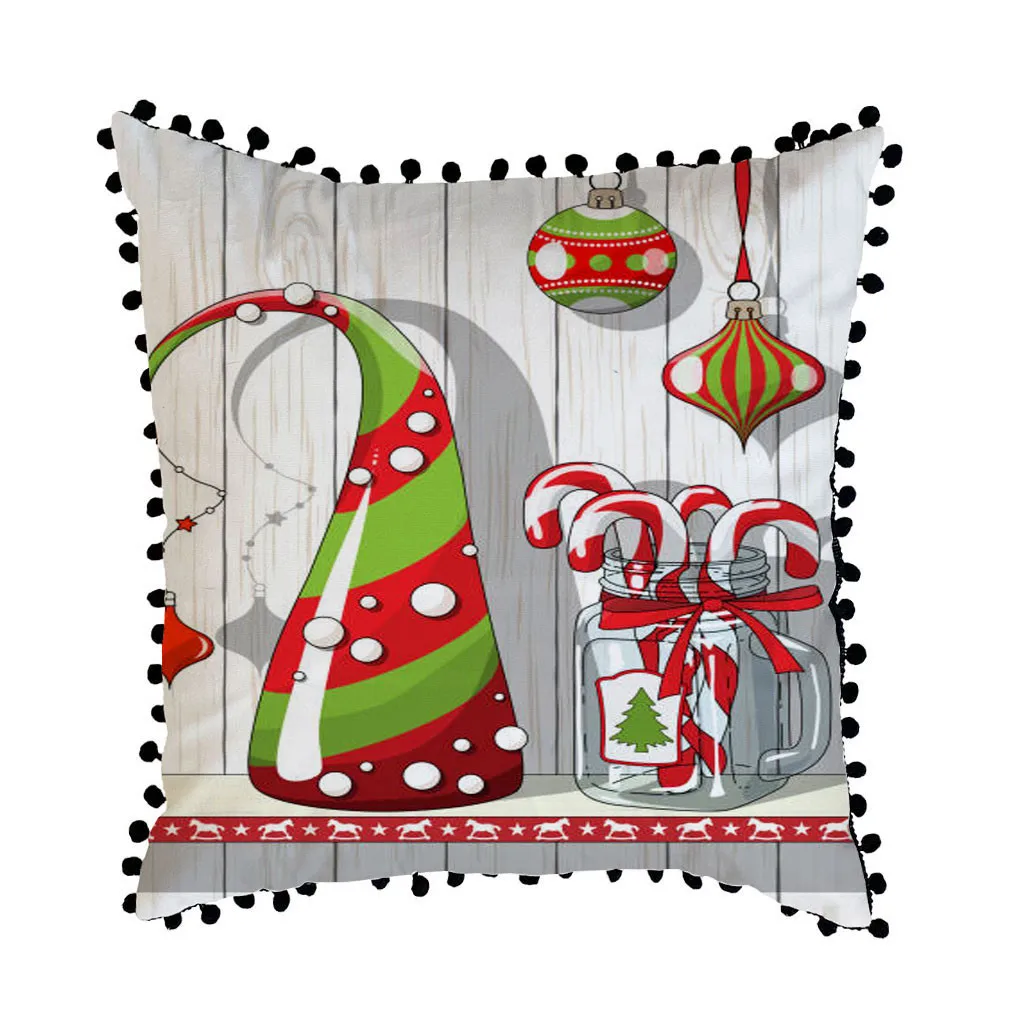 Подарок Noel рождественские украшения Navidad чехол для дивана наволочка