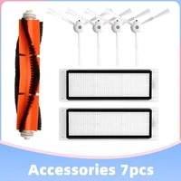 accessories set2 hepa filter1 main brush4 side brush for roborock s5 s6 s5 max s6 maxv s50 s55 s60 vacuum cleaner kits