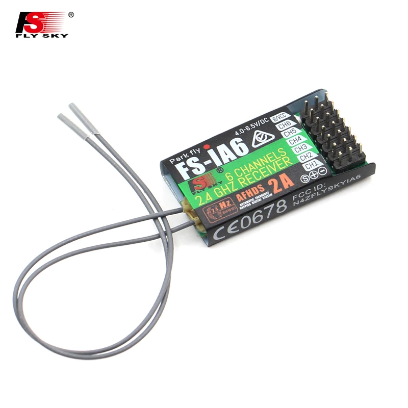 FLYSKY FS iA6 2 4G 6CH AFHDS приемник для i10 радиоуправляемый самолет i6 FPV гоночный Дрон