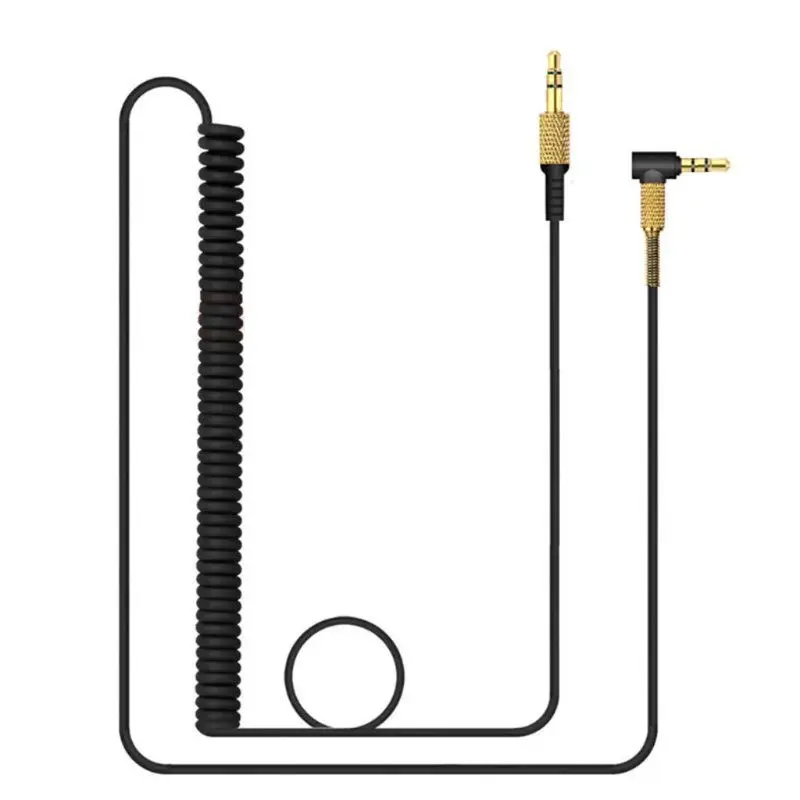 

Replacement Spring Cable Cord Line for Marshall Major II 2 Monitor Bluetooth Headphones without Microphone with Single Button Sw