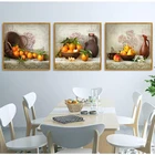 Настенная картина с изображением апельсина и бутылки, модульные картины, Постер с грушей и цветами, картины для гостиной, кухни, комнаты, украшение для дома
