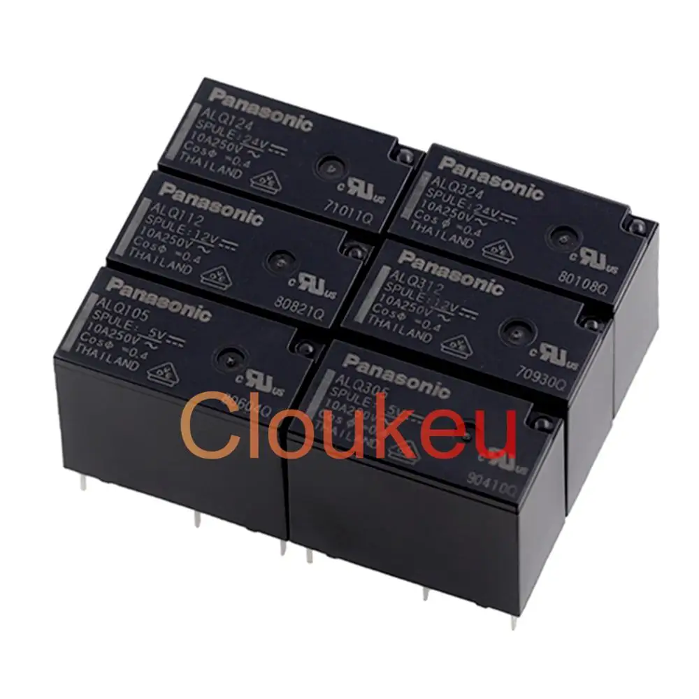 

Relay ALQ305 ALQ312 ALQ324 5V 12V 24V 10A 4pin