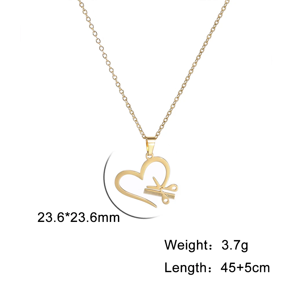 Ожерелье женское из нержавеющей стали в стиле панк | Украшения и аксессуары