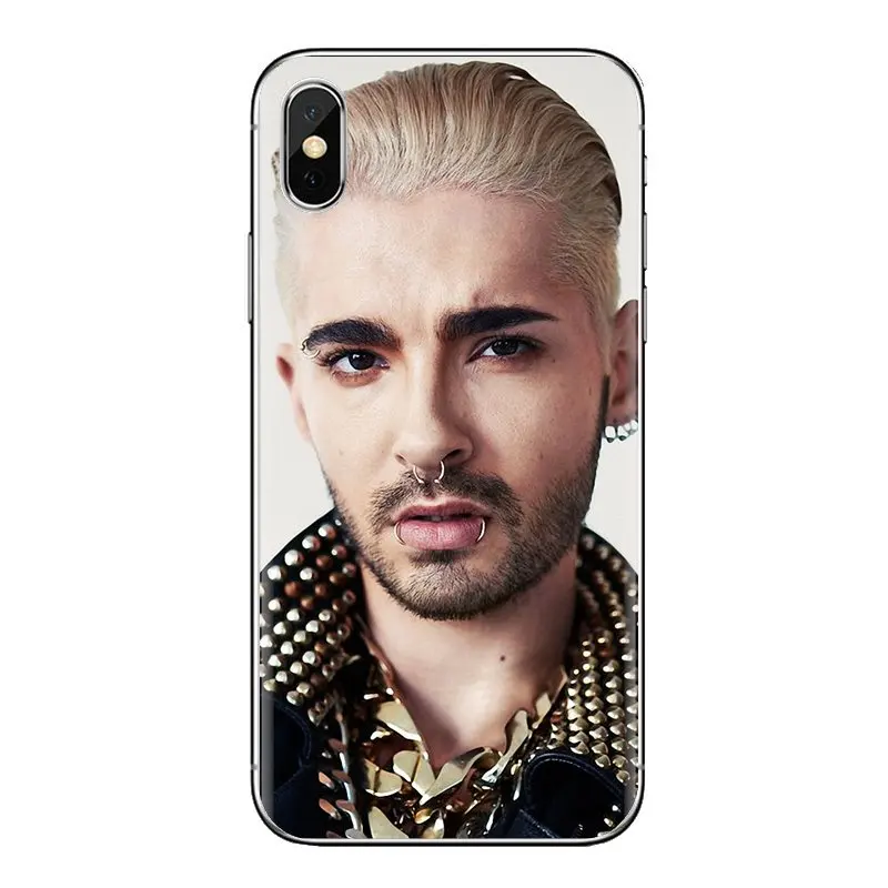 Томом каулитцем Билл Tokio Hotel Пособия по немецкому языку мешок TPU чехол для Huawei G7 G8 P7