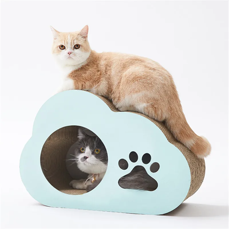 

Cat Scratcher Claw Grinder Wear-resistant Vertical Large Corrugated Paper Extra Large Cat Scratcher Integrated Toy Cat Supplies