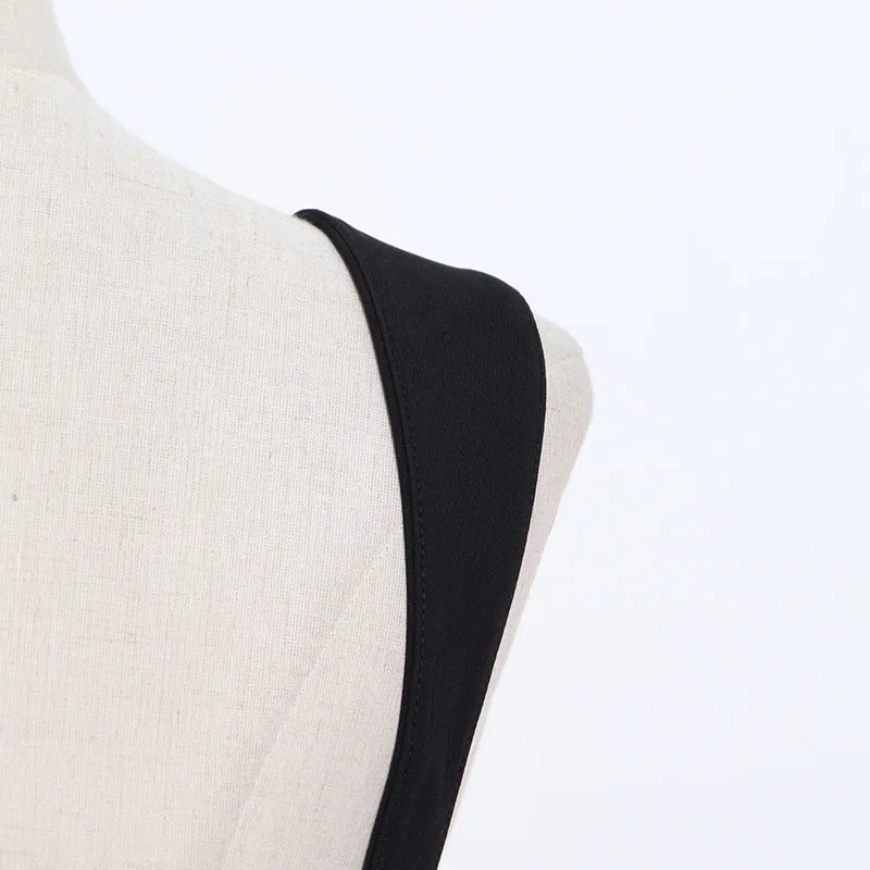 

VGH Casual Belt Patchwork Zipper Girdle For Women Large Size Solid Minimalist Belts Female Fashion New Clothing 2020 Autumn