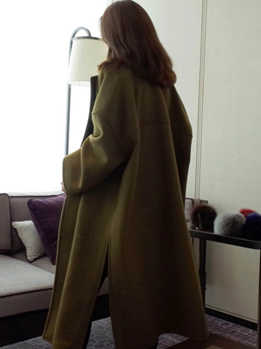 Длинное женское зимнее пальто теплое 2019 корейский стиль простая Свободная