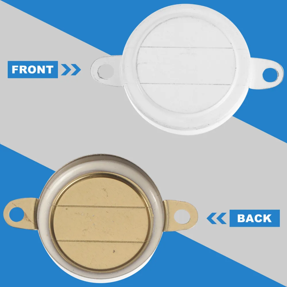 

80Pcs Household Sealed Covers Iron Seal Lids Seal Caps (White)