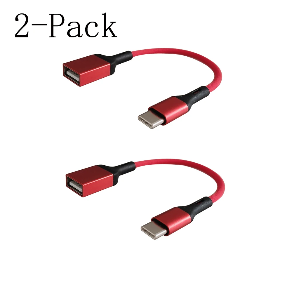 2-pack USB C к адаптер Type OTG кабель на Go папа A Женский | Электроника