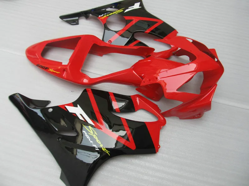 Инжекционный комплект обтекателей для HONDA CBR600F4I 01 02 03 CBR600 F4I 600F4I 2001 2002 2003 черный