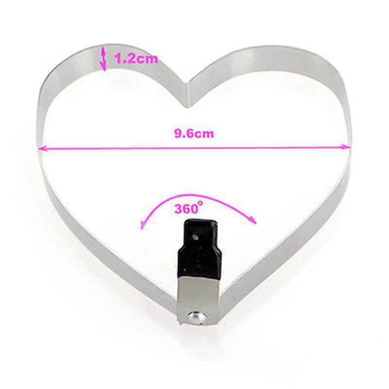 Новинка Лидер продаж жареный яичный блин форма r нержавеющая сталь Форма