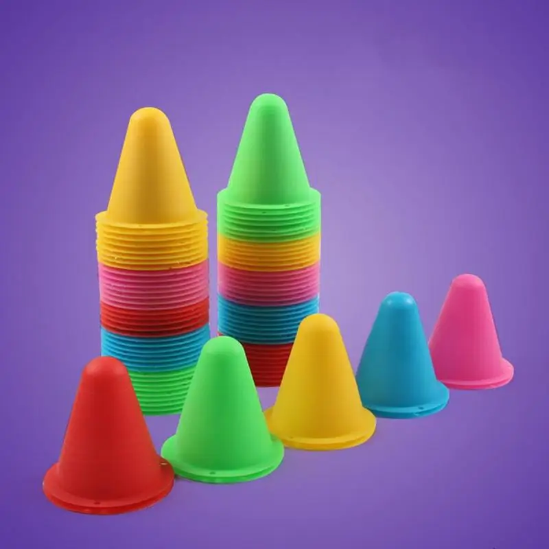 10 шт. конусы для слалома роликовые коньки уличные спортивные инструменты