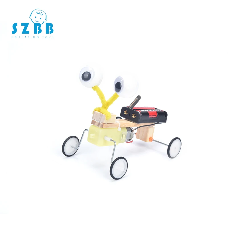 Sz паровой робот строительный набор Электрический развивающий стебель игрушки