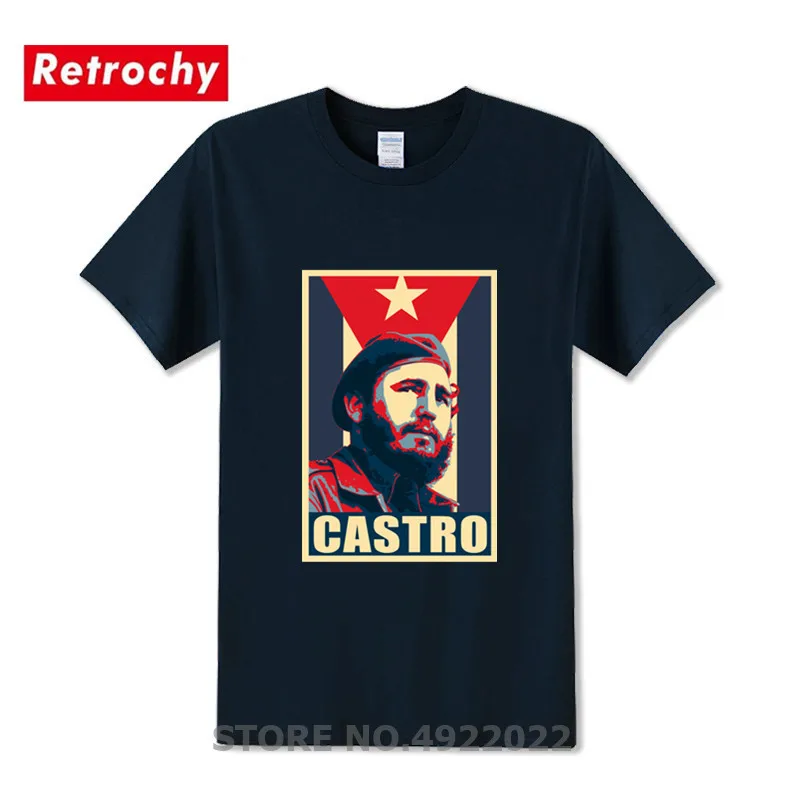 Мужские топы в стиле ретро Коммунистическая портретная футболка с изображением