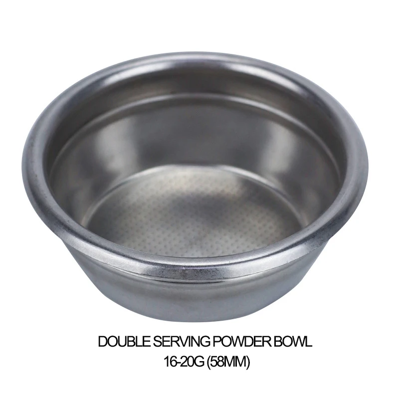 Полуавтоматическая кофейная машина из нержавеющей стали с одной и двойной