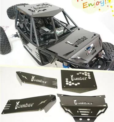 Металлическая защитная пластина корпус для осевого бомбардировщика AX90048 RR10 1/10 Roll