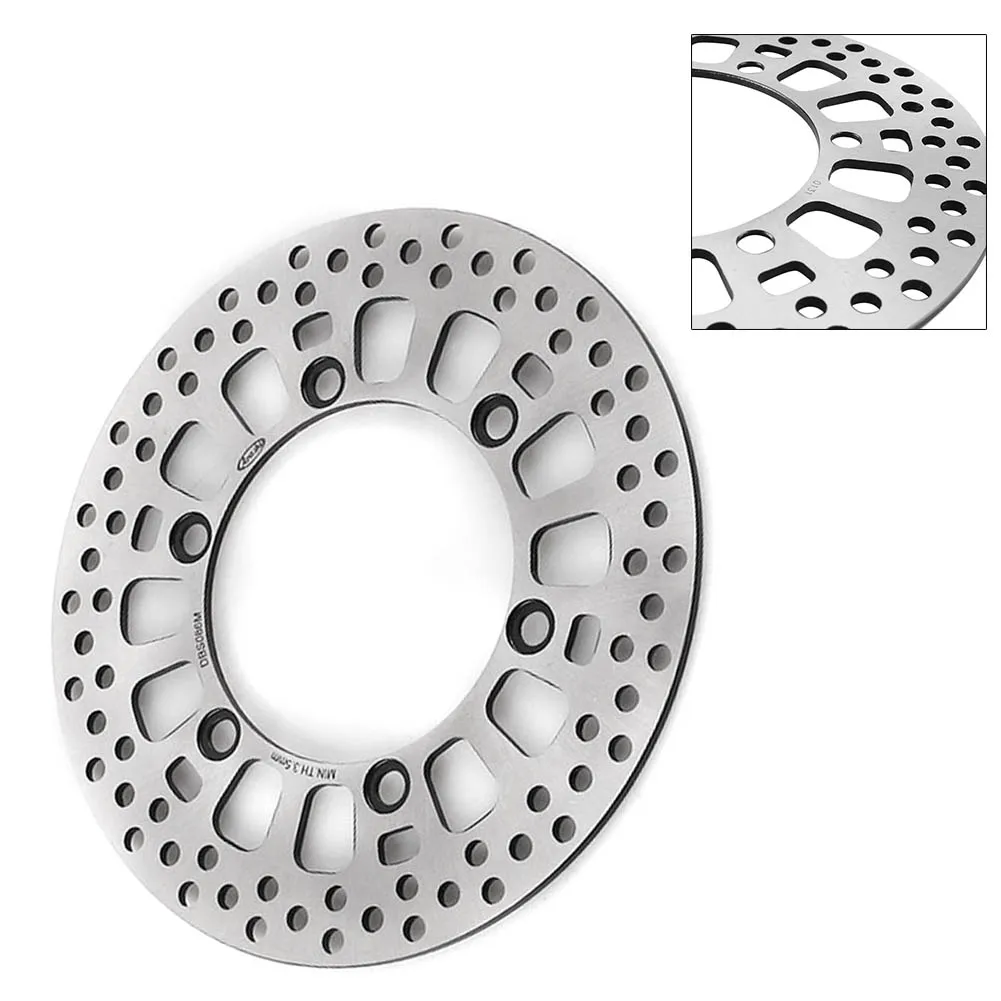 

Motorbike Front Brake Disc Rotor for Honda CA125 CA250 CB125F VT125C CBX250 CMX250 C REBEL & for Hero GLAMOUR HUNK 125/150