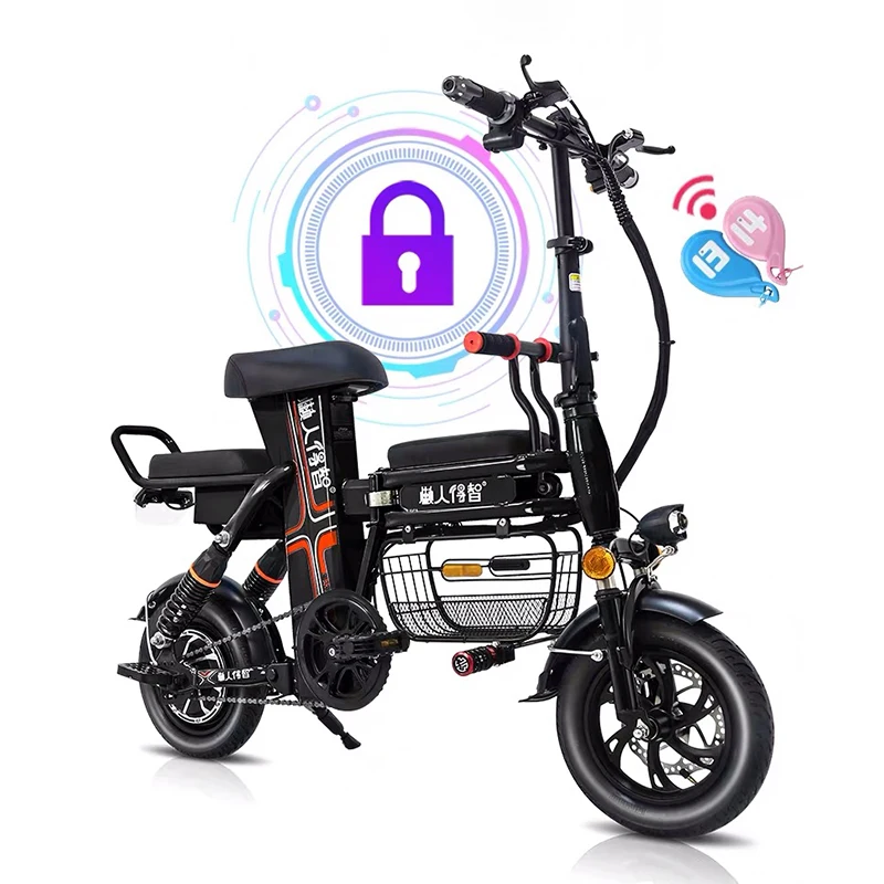 12 дюймовый электрический велосипед алюминиевый складной 350 Вт мощный Mottor 48 в 25 А