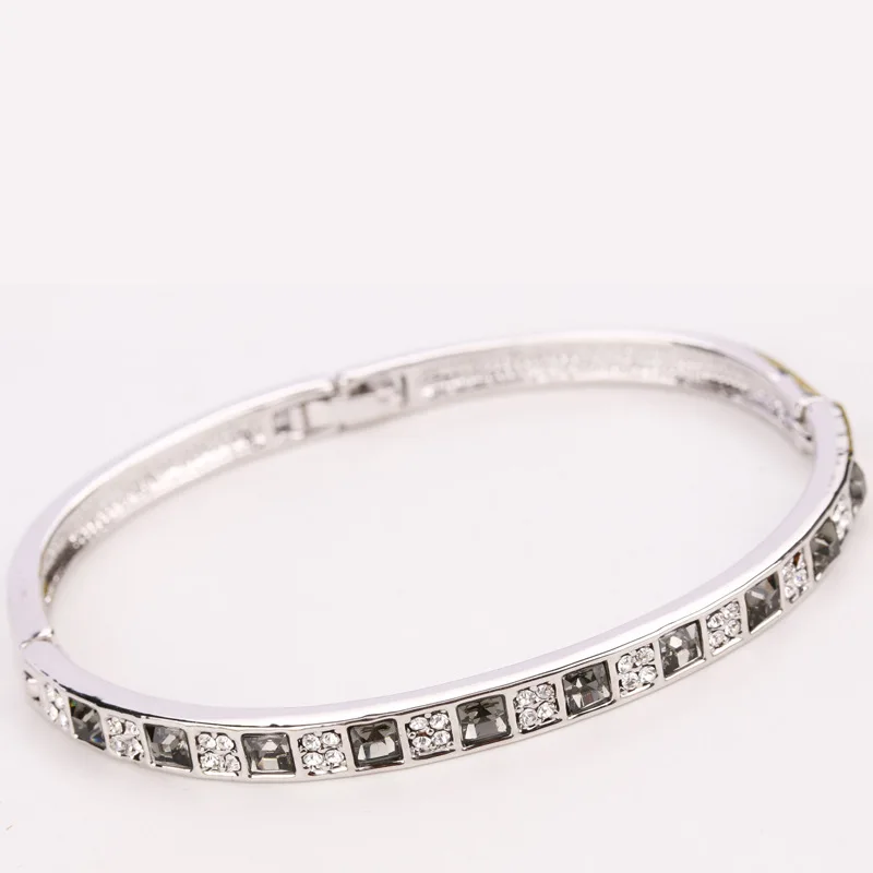 Милый браслет для женщин пар модные браслеты Хрустальная подвеска подруги