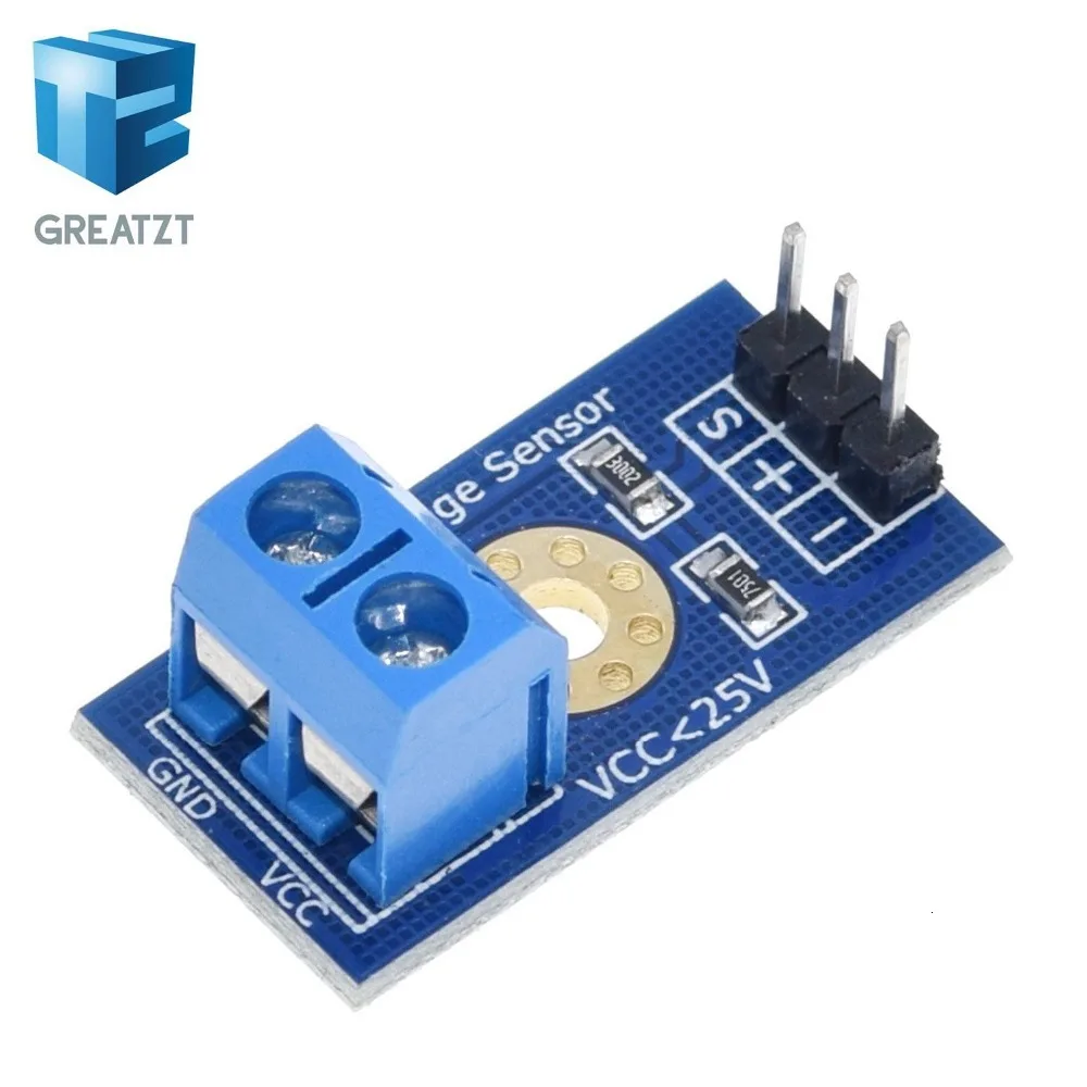 GREATZT 1 шт./лот стандартный модуль датчика напряжения тестовые электронные кирпичи для робота для Arduino