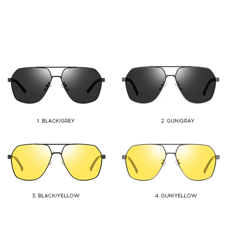 Солнцезащитные очки поляризационные UV400 Мужские модные для вождения рыбалки