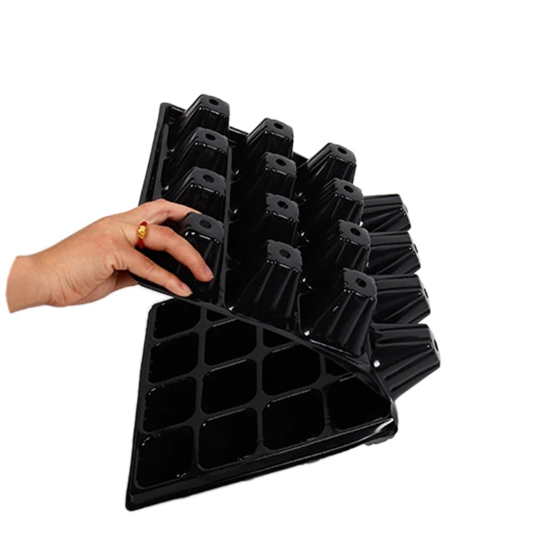 

8PCS 32 Holes for Greenhouse Hydroponic Seedlings to Sprout Thickening Planting Tray Seedling Tray