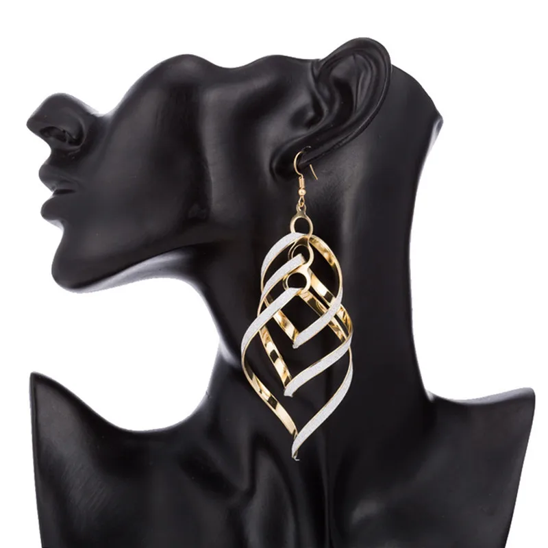 Винтажные Этнические женские серьги индийские болливудские ювелирные изделия