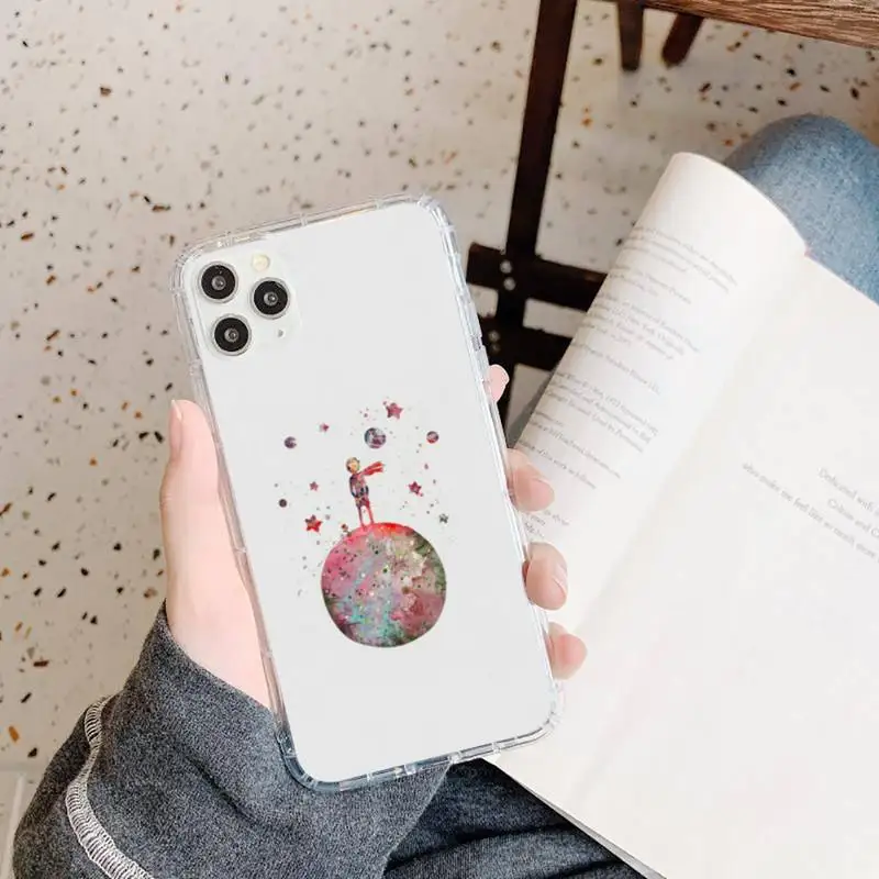 

French cartoon The Little Prince Phone Case Transparent soft For iphone 5 5s 5c se 6 6s 7 8 11 12 plus mini x xs xr pro max