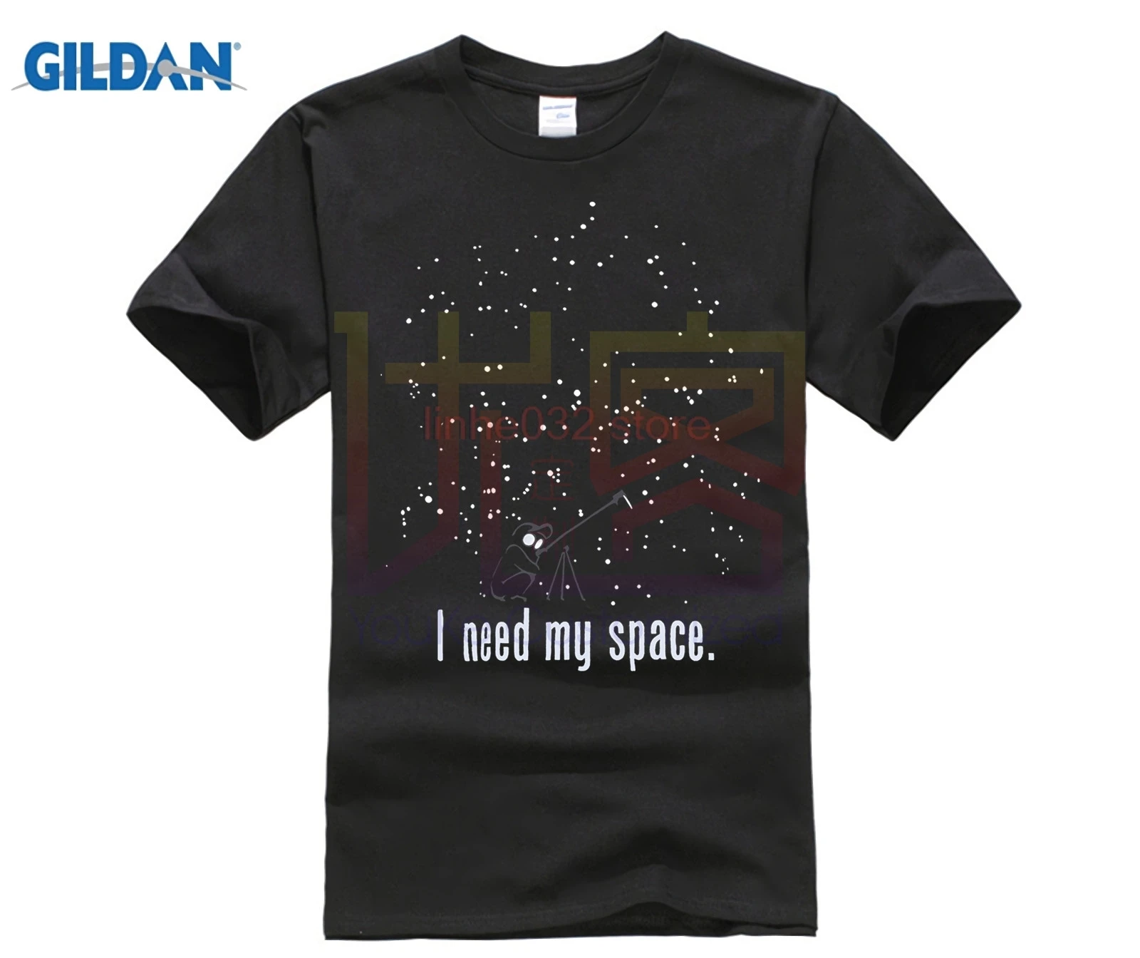 Футболка унисекс с надписью I Need My Space забавная футболка изображением астрономии