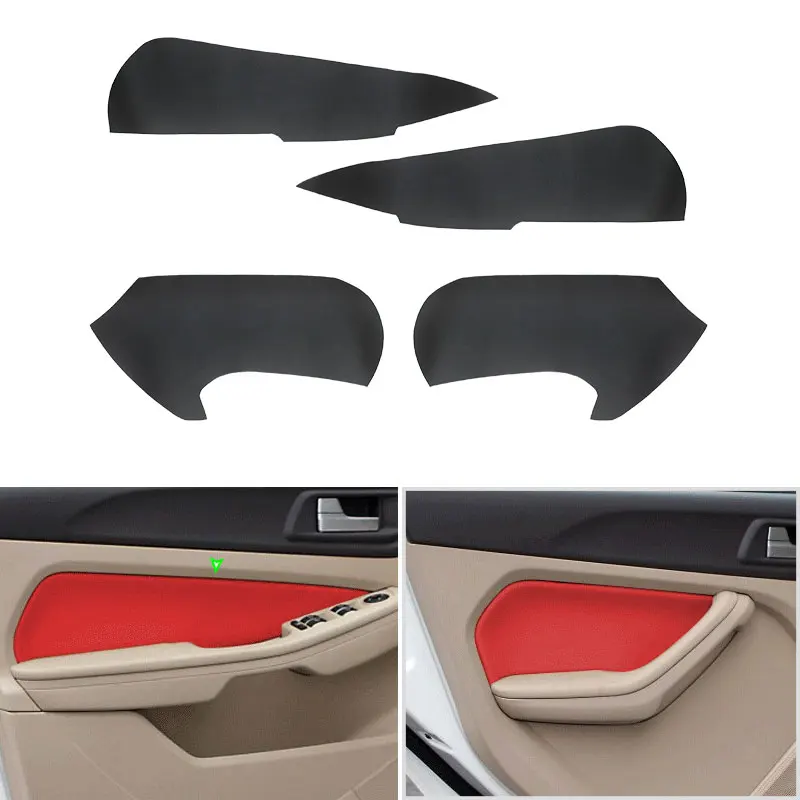 4 шт. кожаная накладка на подлокотник из микрофибры для Ford Focus 2009 2010 2011 2012 2013