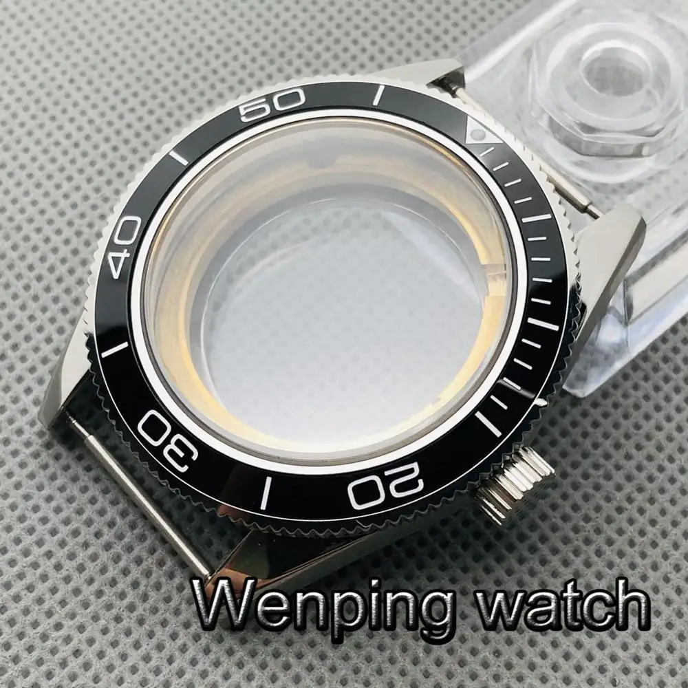 Керамический чехол с сапфировым стеклом 41 мм подходит для Miyota 8205/8215/821A ETA 2836 DG2813/3804