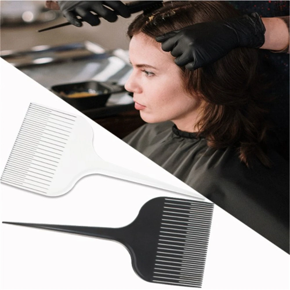 

Hair Highlighting Teasing Hairdressing Comb With Rat Tail And Wide Tooth Salon Styling Dyeing Tail Combs Brush For Women Girls
