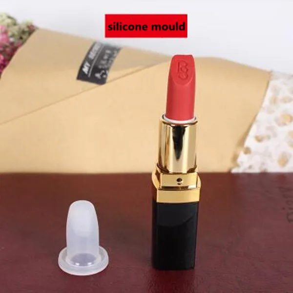 1 Pc silicone mould 11 моделей, силиконовая форма для помады для самостоятельного заполнения одной полости 12,1 мм, силиконовая форма для помады - Цвет: 1 Pc silicone mould