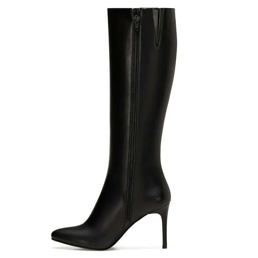 

Women Boots Nine West Karen Black Women'S Heeled Boots