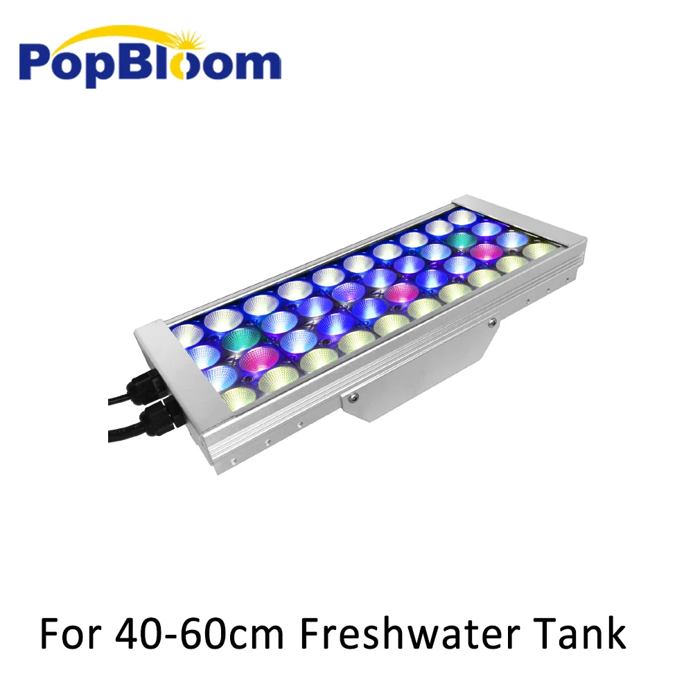 PopBloom Светодиодная лампа для аквариума светодиодная пресноводных резервуаров с