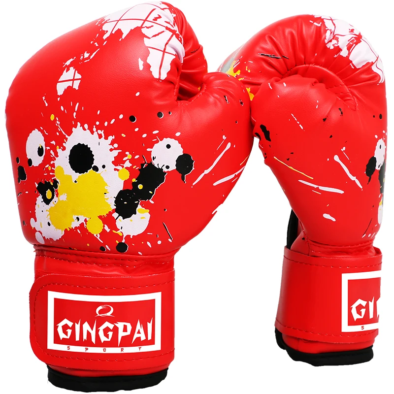 Детские боксерские перчатки 4 унции 6 унций детский тренировочный мешок для ММА