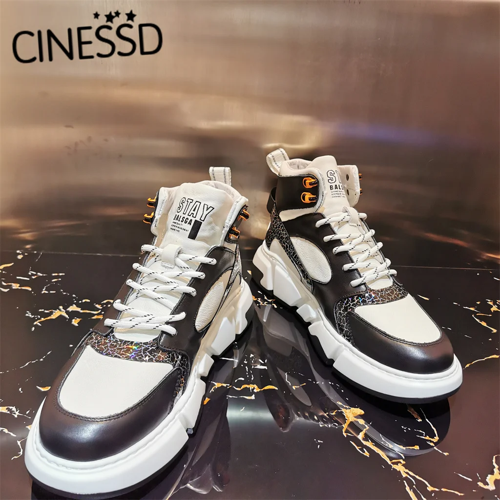 2021 High Leisure Shoes Flat Couple Bottom Platform Man Sneakers Alexander Casual Men for | Обувь