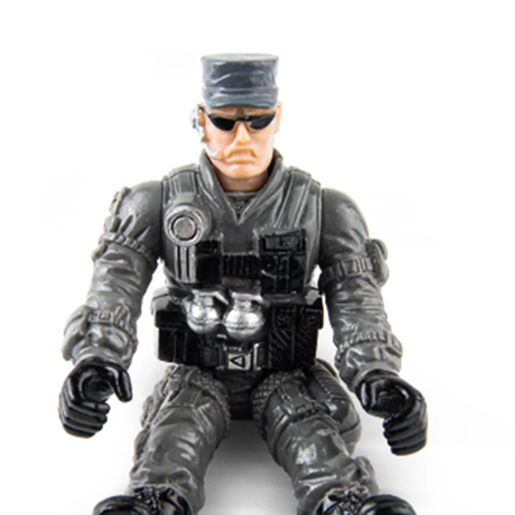 

4pcs Miniatures Soldiers Figures Scene Dioramas Toy for Kids Adults
