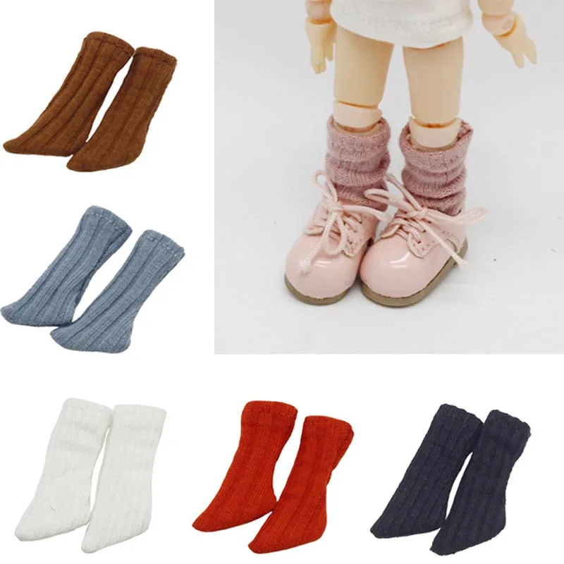 1 пара аксессуары для кукол OB11 Blyth 1/8 1/12 носки | Игрушки и хобби