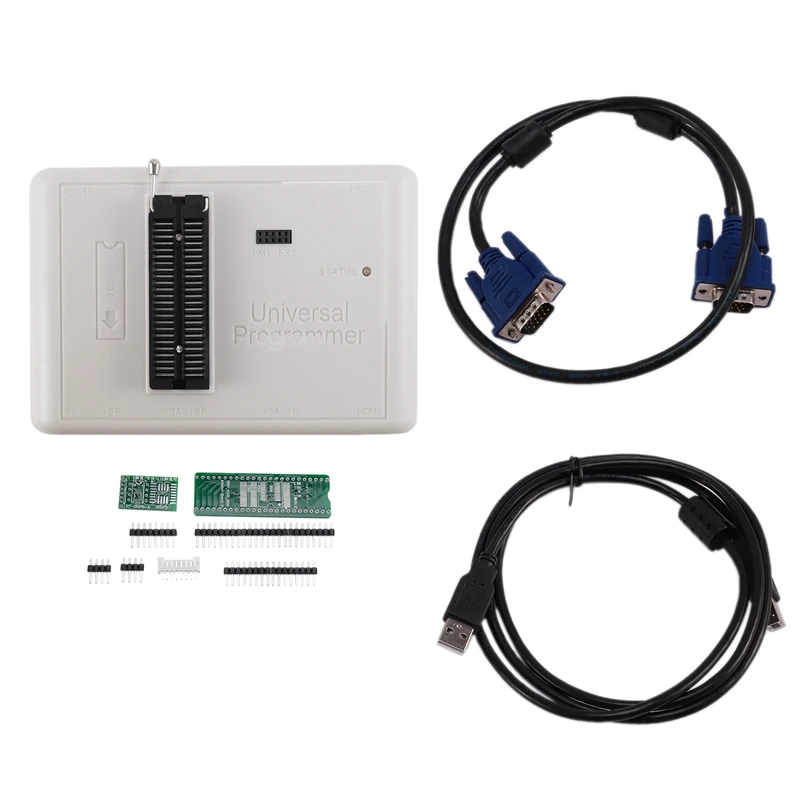 RT809H EMMC Nand FLASH Универсальный программист TSOP56 TSOP48 кабель EDID ISP Header01 VGA HDMI BGA63 BGA64