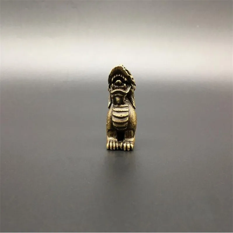 Медная Статуя китайская медная резная благоприятная зверь благословение