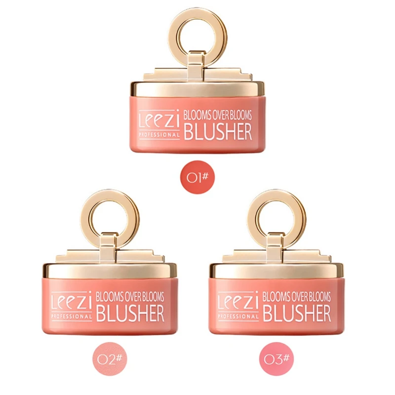 Персиковые румяна для макияжа лица пигмент красота долговечная осветляющая