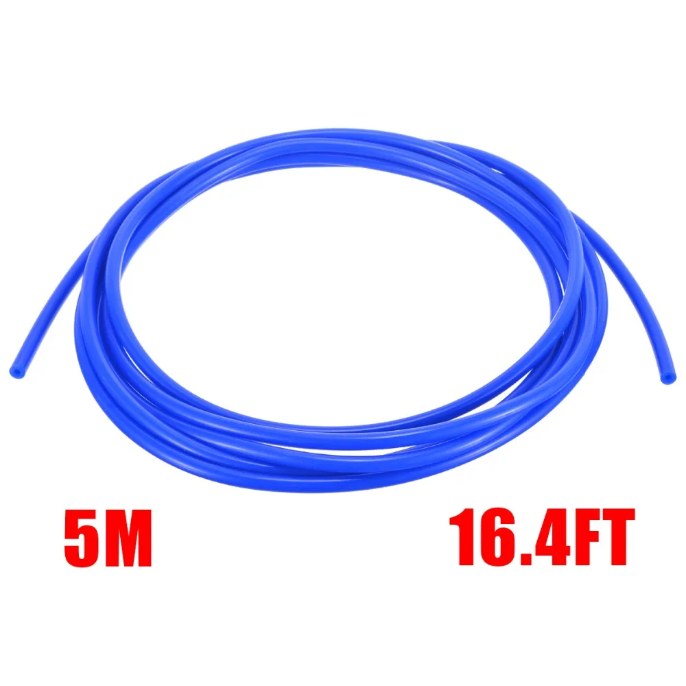 Новинка 5 м синий Универсальный ID 4 мм автомобиля силиконовый вакуумный шланг