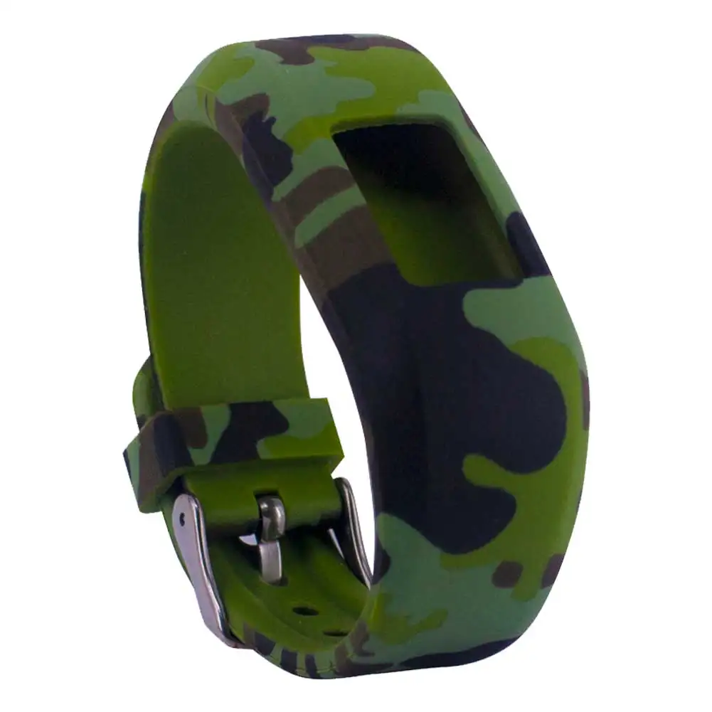 Силиконовый ремешок для часов Carmin Vivofit 3 камуфляжный браслет Garmin vivofit JR сменный