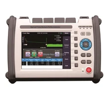 Brand New Multi-language 1310/1550nm Multiple Wavelength Fiber Optic OTDR Reflectometer With VFL OPM OLS Event Map