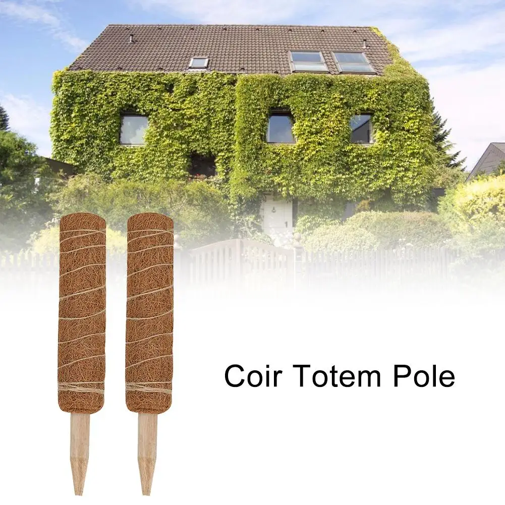 Опора для растений Coir Totem опора удлинение альпинизм криперы комнатных | Дом и сад