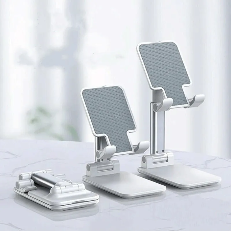

Table Battery Foldable Extension Stand Metal Desktop Tablet Stand Table Phone Adjustable Phone Holder Stand